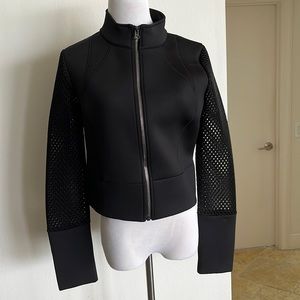 Woman’s jacket, ALO, yoga size medium black